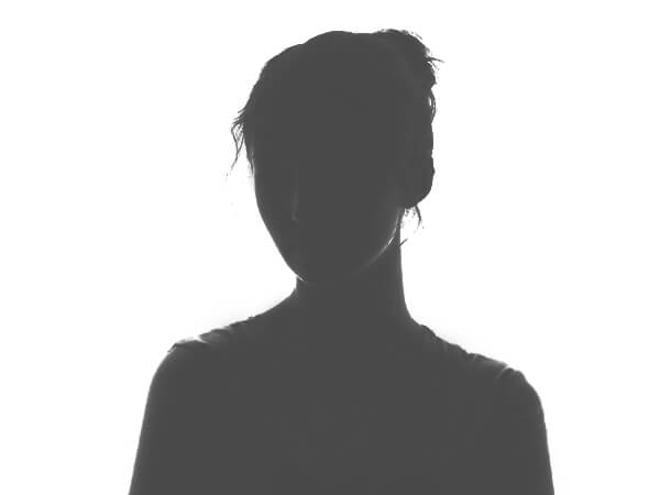 Blank woman portrait